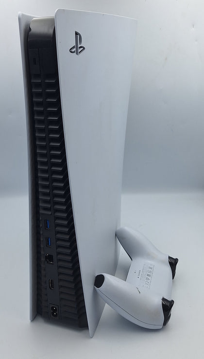 Sony PlayStation 5 (ps5) DISC edition 825GB gaming console with 1 x controller and all leads BOXED