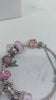 DX Pandora ALE 925 Sterling Silver Charm Bracelet With 10 Charms & Safety - 8" Long - Boxed