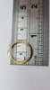 9ct gold hoop earrings