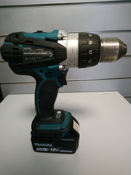 Makita DHP458RTJ 18v LXT Combi Drill & 5.0ah Battery