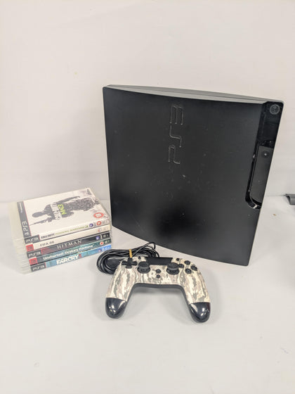 Sony PlayStation 3 Slim 320GB 5 Game Console Package