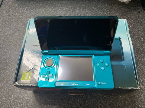 Nintendo 3DS - Handheld Game Console - Aqua Blue