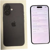 Apple iPhone 16 128GB Black - 100% Battery & 0 Cycle Count