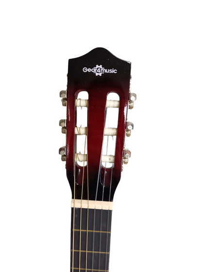 Classical Guitar Redburst by Gear4music **COLLECTION**