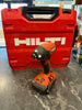 Hilti SID 4-A22 Cordless 22V Impact Driver Set - x2 batteries - No Charger