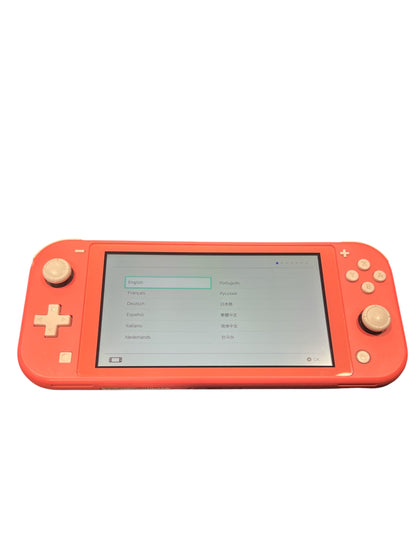 Nintendo Switch Lite Console, 32GB Coral Pink,