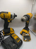 DEWALT DCZ298D2T-SFGB 18V 2 x 2.0Ah Li-Ion XR Cordless Combi Drill & Impact Driver Twin Pack
