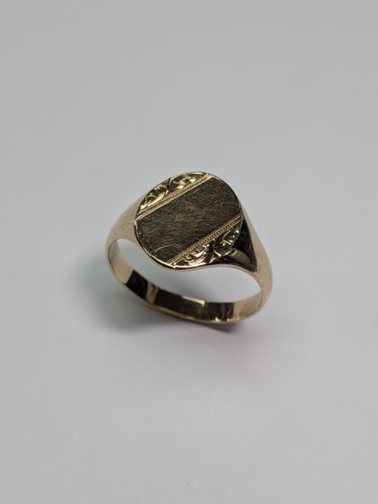 9ct Gold Signet Ring