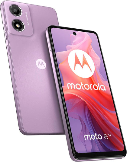 Motorola Moto E14 64GB Unlocked Pastel Purple**Unboxed**