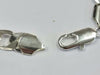 Silver Curb Bracelet 9"