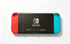 nintendo switch console red and blue joycons joy con