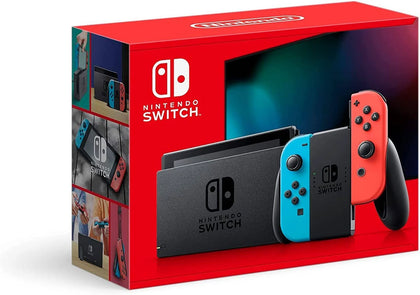 Nintendo Switch Neon Red/Blue Joy-con's ** 3rd Party Charger **.