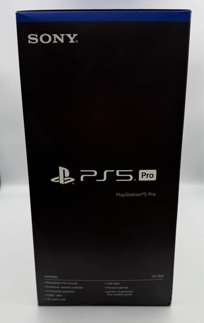SONY PLAYSTATION 5 PRO, 2TB, WHITE, INCLUDES WHITE PAD, BOXED, **BRAND NEW**