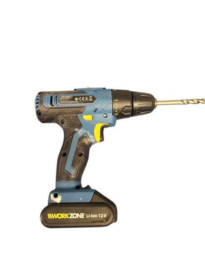 Workzone wb12-45 cordless drill and battery