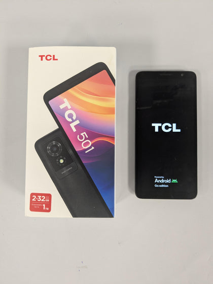 Tcl - 501 - 32GB - Black  Any Network