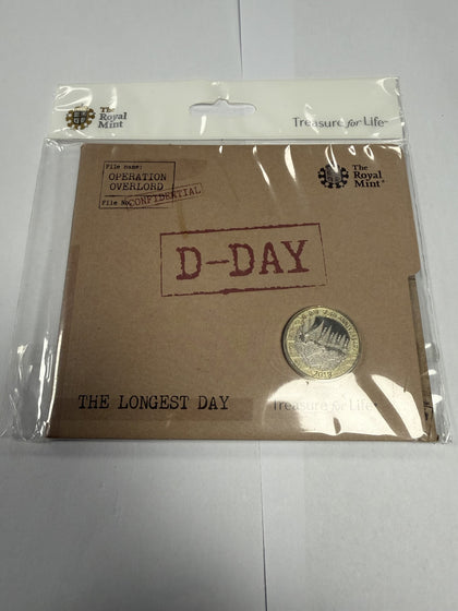 D-day coin the longest day .