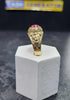 9ct Gold Ring (Size Q) 6.13g
