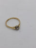 18CT Yellow Gold Ring With A Unknown Centre Stone - 2.43 Grams - Size P - Tested