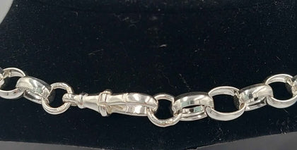 BRAND NEW 925 Silver Belcher Chain 24