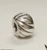Genuine Pandora "Polished Feathered" Clip S925 ALE - Retired