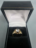 9CT Gold Ring 2.9G Size S HM 375 With Stone