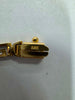 9.76g 14ct Two-tone Gold Greek Key Link Bracelet - Size: 7.5 Inches in Length, width 0.4mm-1cm - **Hallmarked**