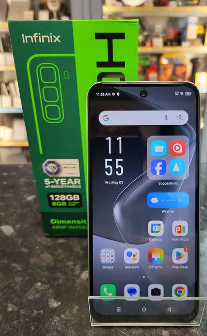 Infinix Hot 50 5G Sage Green,  4GB /128 GB, Unlocked