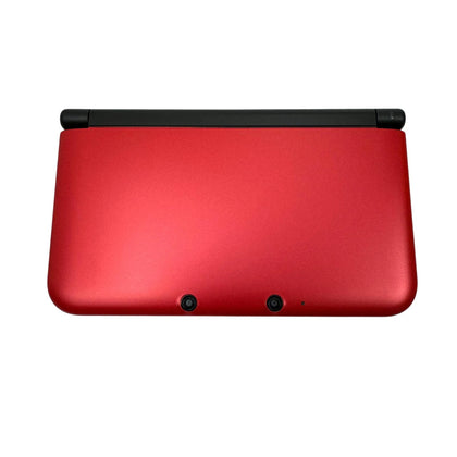 Nintendo 3ds Xl Red Black Console with 6 games
