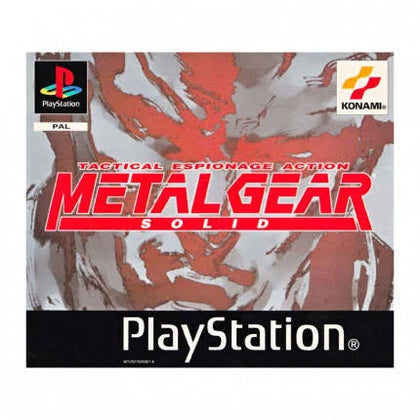 Metal Gear Solid PS1.