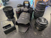 Nikon D7100 dslr Camera With 4 x Lenses Plus Carry Case