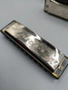Aria Folk Blues 10-Hole Diatonic Silver Harmonicas Set of 12 - *Original Case* **SALE PRICE**