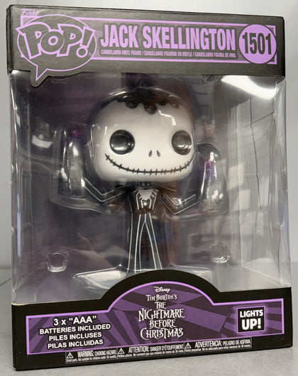 ** Collection Only ** Funko Pop Vinyl Super SFX The Nightmare Before Christmas Jack Skellington Lights Up! #1501