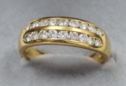 18ct Gold 1ct Diamond Ring 