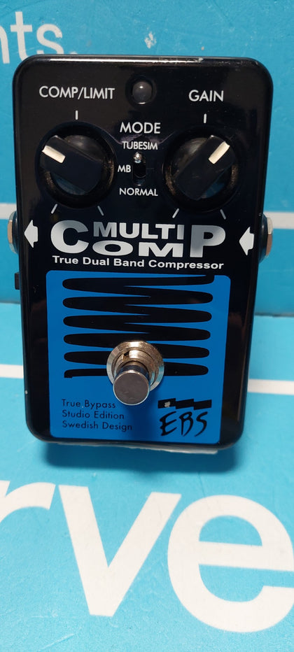 EBS Multicomp Blue Label Compressor Pedal.