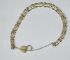 9ct Gold Gate Bracelet