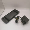 Nintendo Switch Console Hac-001(-01) 32gb Video Gaming Handheld with 2 grey joycons and a dock with chzarger included  item is unboxed