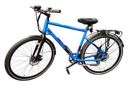 Ezego Commute EX Electric pedal-assist Bike Blue COLLECTION ONLY