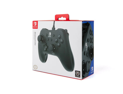 **BOXED** PowerA Wired Controller For Nintendo Switch **Black**.