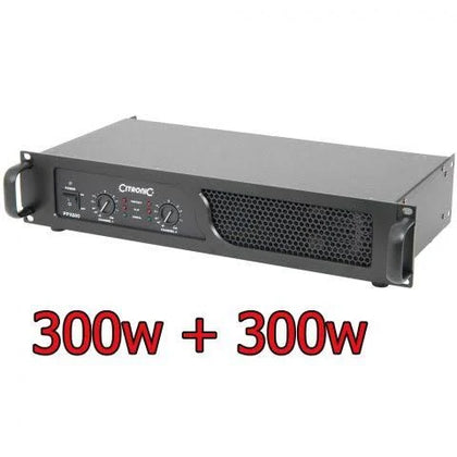 Citronic PPX600 Power Amplifier And 2x JBL EON 1500 Speakers