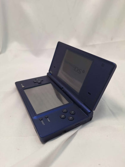 NINTENDO DSI METALLIC BLUE WITH CHARGER (NO STYLUS) HAS SMALL SCREEN BURN