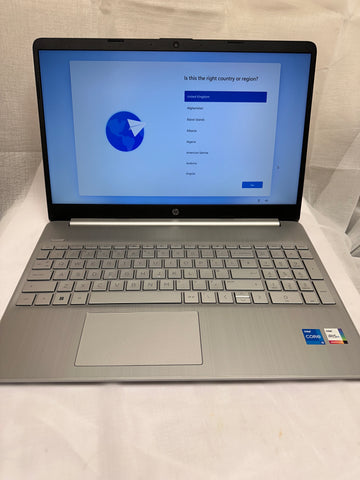 HP 15s fq5021na Intel Core i5 8GB RAM 256GB SSD 15.6 Inch Windows 11 Laptop