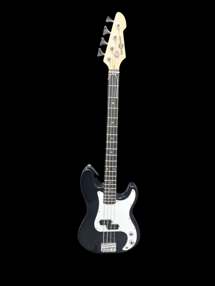 La Bass Guitar by Gear4music Black