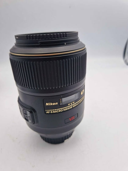 Nikon AF-S Micro NIKKOR 105mm f/2.8G ED VR Macro Lens – Nikon F Mount