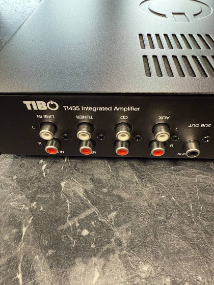 TIBO TI435 DAB+ Digital Audio Broadcasting FM/AM Stereo Tuner Remote- Black