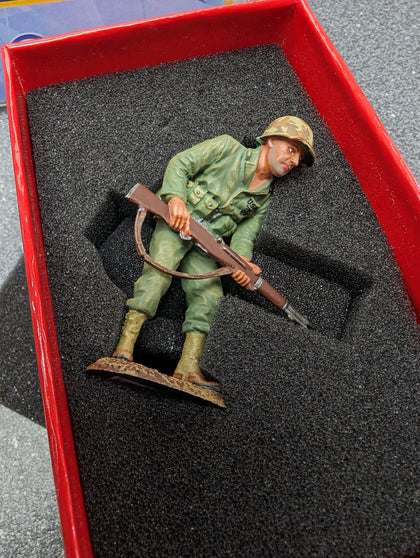 KING & COUNTRY HANDMADE SOLDIER FIGURE BOXED PRESTON STORE.