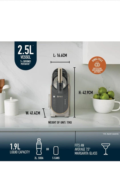 **AS NEW** Ninja SLUSHi Frozen Drink Maker FS301UK STGD