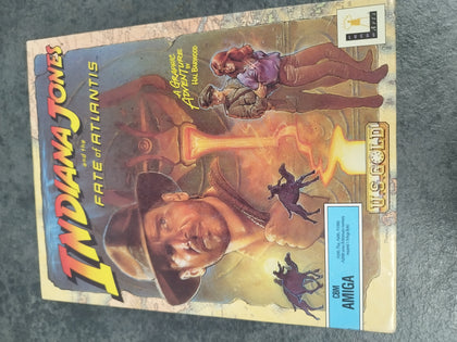 Amiga Indiana Jones And The Fate Of Atlantis. Big Box. 11 Discs..