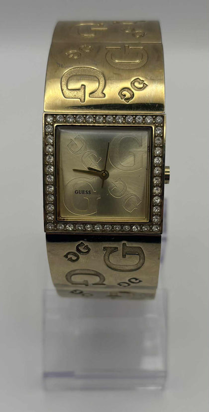Guess Women's TIMELESS Quartz Watch Gold Dial Watch