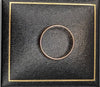 9k (375) Yellow Gold, Wedding Band Ring, 2.4g, Size:12/M, Boxed