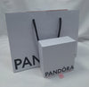 Pandora Moments Barrel Clasp Snake Chain 23cm Bracelet with 11 Charms in box